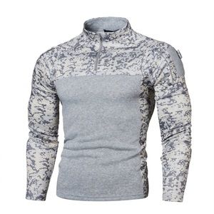 Men’s Camouflage long sleeve pull-over sweatshirt